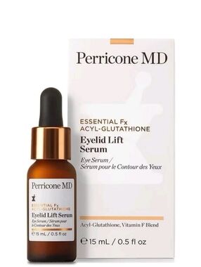 Perricone MD Essential Fx Acyl-Glutathione Eyelid Lift Serum .5 fl oz New in Box